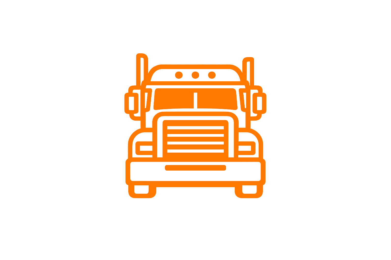 Commercial fleet service icon